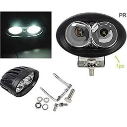 AOW (20W) Oval Projector Fog Light Auxiliary Spot LED Light Off-Road Driving Lights LED Fog Lights for Mitsubishi Pajero (Pack of 2)-picture-22