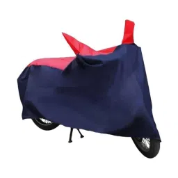 HMS Dustproof Red &a; Blue Scooty Body Cover for Hero Duet-picture-15