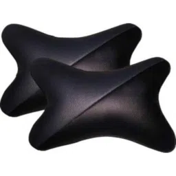 Kozdiko 2 Pcs Memory Foam Black &a; Grey Neck Rest Cushion Pillow Set for Maruti Alto-picture-17