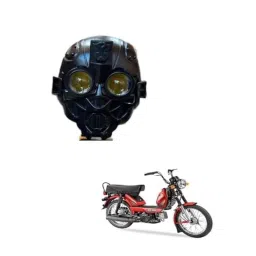 Kozdiko 55W Yellow &a; White 4 Pattern Bumble Bee Face Transformers Fog Light for TVS XL 100, gf5eoencu215-picture-25