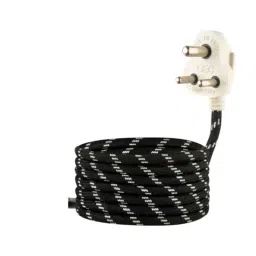 Super GEC 2.25m 3 Core Copper Black Flexible Rond Wire Cord, 622-picture-28