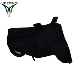 Kozdiko Matty Black Bike Body Cover for Bajaj Pulsar 180, koz_81451 image 2