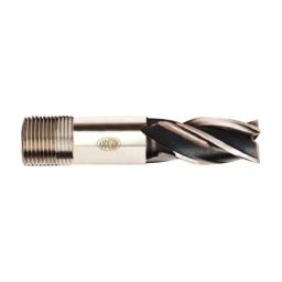 Addison Long Series 1.3/4 inch HSS M2 Screwed Shank End Mill with Right Hand Helical Flute &a; RH Cutting-picture-42