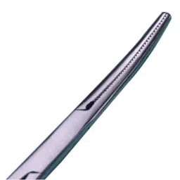 KDB 7 inch Stainless Steel Curved Artery Forceps image 4