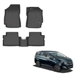 Kozdiko Thermoplastic Polyolefins 3D Life Long Car Floor Mat Set for Mahindra Marazzo-picture-31