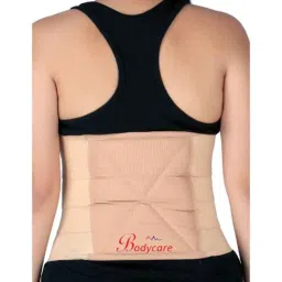 Bodycare Cotton &a; Elastic Beige Fine Abdominal Support, RP-3304, Size: S image 2