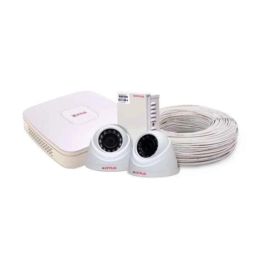 CP Plus 2MP White &a; Black 2 Dome HD Camera with 4 Channel 720P DVR Kit-picture-46
