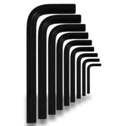 Hillgrove 9 Pcs AKS1 Alloy Steel Full Hex Allen Key Kit-picture-30