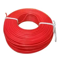 A3S 1 Sqmm Red Single Core Multi Strand Heavy Duty FR PVC Housing Wire, Length: 90 m-picture-45