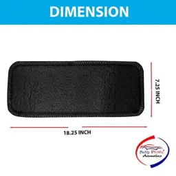 Auto Pearl 5 Pcs Polyester Black Car Floor Carpet Set for Ford Fusion image 5