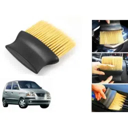 Auto Pearl Nylon Beige Car Dashboard Dust Cleaner Brush for Santro Xing 2008-2014-picture-33