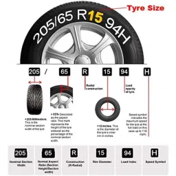 Auto Pearl 4 Pcs 15 inch ABS Silver Press Type Car Wheel Cover Set with Retention Ring for Tata Sumo Grande image 4