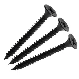 Rpi Shop 6x25mm Black Phosphate Drywall Gypsum Screw with Wallplugs (Pack of 350)-picture-46