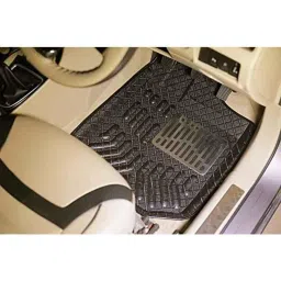 Kozdiko 3D Black Car Foot Mat Set for Mahindra Bolero, dshbdhb75 image 5