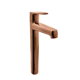 Aquieen Luxury Series Brass Rose Gold Extended Body Hot &a; Cold Mixer Basin Taps-image-83