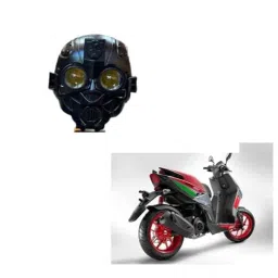 Kozdiko 55W Yellow &a; White 4 Pattern Bumble Bee Face Transformers Fog Light for Aprillia SR 150 Race, gf5eoencu179-picture-25