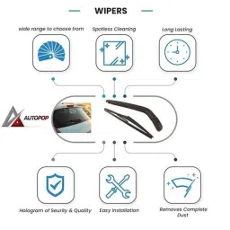 AutoPop Rear Wiper Blade with Arm for BMW X5 image 2