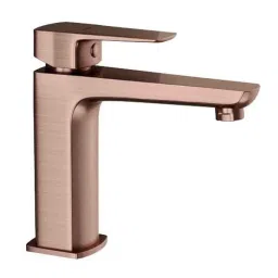 Jaquar Kubix Prime Antique Copper	 Single Lever Basin Mixer with 450mm Braided Hose, KUP-ACR-35011BPM-picture-32