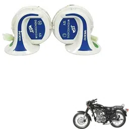 Kozdiko 2 Pcs 18-in-1 Mocc Bike Digital Tone Magic Horn Set for Royal Enfield Bullet Electra Twinsparke-picture-16