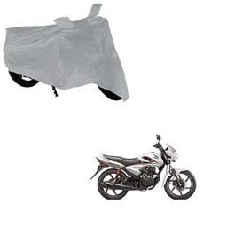 Kozdiko Polyester Matty Silver Dust &a; Waterproof Bike Body Cover for Honda CB Shine-picture-43