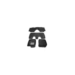 Oscar 3D Black Foot Mat For Toyota Etios Set image 3