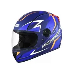 Studds Professional D1 Decor Plastic Matt Blue Full Face Helmet, Size: Medium-picture-27