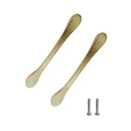 Atom 548 8 inch Brass Antique Finish Zinc Cabinet Pull Handle (Pack of 2)-picture-6
