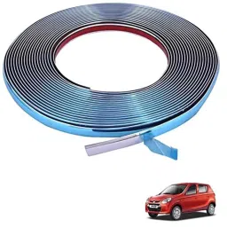 Kozdiko 20m 14mm Silver Car Side Window Chrome Beading Roll for Maruti Suzuki Alto 800-picture-16