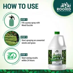 Rooted 1 Litre Natural Weed Guzzler Herbicide for Unwanted Plants, ROOTED_WG_1L image 3
