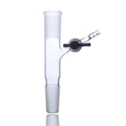 ABGIL B-19 Borosilicate 3.3 Glass Vacuum Flow Control Adapter with PTFE Stopcock at Angle &a; Two Way Joints, ABG339-picture-41