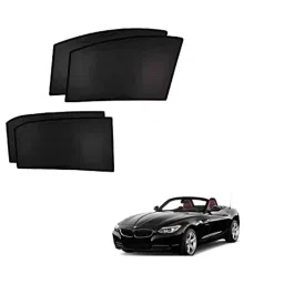 Kozdiko 4 Pcs Custom Fit Non Magnetic Curtains Mesh Car Sun Shade Set for BMW Z4-picture-17