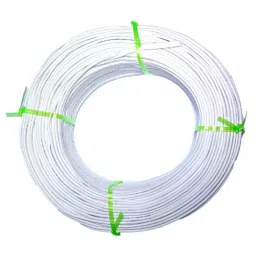 Super GEC 2 Core Copper White Flat Auxiliary Speaker Cable, 14/76, Length: 82 m-picture-22