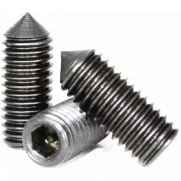 TVS Metric Series M4 Cone Point Socket Set Screw, Length: 8mm (Pack of 100) image 3