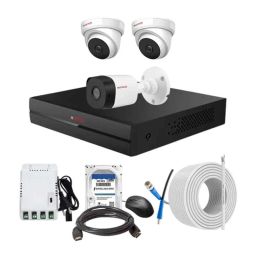 CP Plus 2.4MP Indoor &a; Outdoor CCTV Combo Kit with 4Ch DVR, 1 Bullet 2 Dome Camera, 4Ch SMPS, 70m Cable, 500GB HDD &a; Connector-picture-7