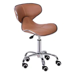 Da Urban Horse Beige Height Adjustable &a; Revolving Bar Stool Chair with Wheels-picture-38