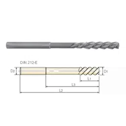 YG-1 5x86mm HSS-E Spiral Flute Reamer, K212100500 image 2