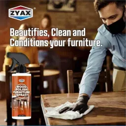 ZYAX 250ml 3-in-1 Wood Polish Furniture Spray, WPFS 250ML image 3