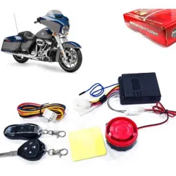 Auto Pearl 12V Black Two-Way Anti Theft Motorcycle Alarm Kit with 2 Pcs Remote for Road Glide Special-picture-23