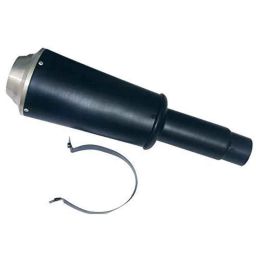 RA Accessories Black Silver Outlet Long Black Silencer Exhaust for Benelli TNT 300-picture-33