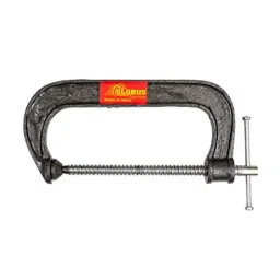 Globus 327 2 Pcs 5 inch Alloy Steel Grey C-Clamp Set, GL-CLAMP-55 image 3