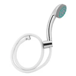Hindware Shower Chrome Single Flow Hand Shower with 1m PVC Tube &a; Wall Hook, F160026CP-picture-38