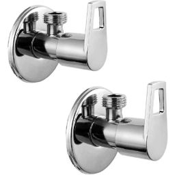 IRIS Aria Brass Chrome Finish Angle Cock (Pack of 2)-picture-10