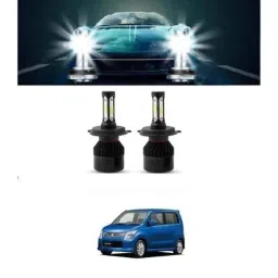 Trigcars 2 Pcs 75W High Power Water Proof Car LED Headlight Bulb Set for Maruti Wagon R 2019, TRIG72WATTS0206-picture-23