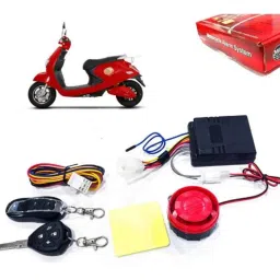 Auto Pearl 12V Black Two-Way Anti Theft Motorcycle Alarm Kit with 2 Pcs Remote for Emerge-picture-10
