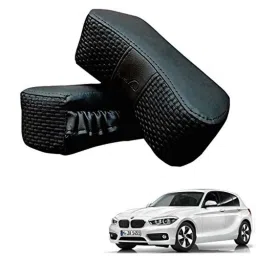 Kozdiko 2 Pcs Memory Foam Black Luxurious Neck Rest Set for BMW 1 Series, koz_31857-picture-40