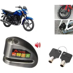 Auto Pearl Steel Black Anti-Theft Alarm Disc Brake Lock for Samurai, Lock_612-picture-25