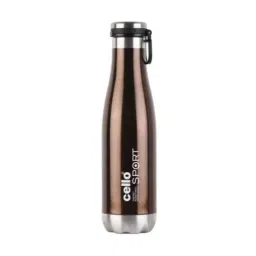 Cello One Up 600ml Brown Stainless Steel Vacuum Sports Bottle, 405CSSB0563-picture-46