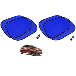 Kozdiko 4 Pcs Blue Chipkoo Car Window Sunshade Curtain Set for Tata Tigor, koz_82807-picture-36