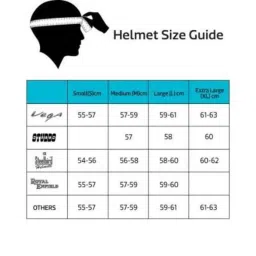 Vega Verve Dull Desert Storm 1 Open Face Motorbike Helmet, Size (L, 580 mm) image 2