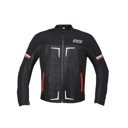 Biking Brotherhood Soft Shell Textile &a; Mesh Panel Metro Riding Jacket, Size: Small-image-8